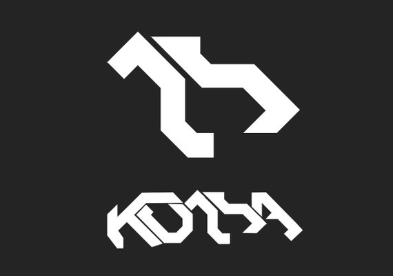 Kursa is an electronic music producer, based in London. He asked me to design a logo for him.